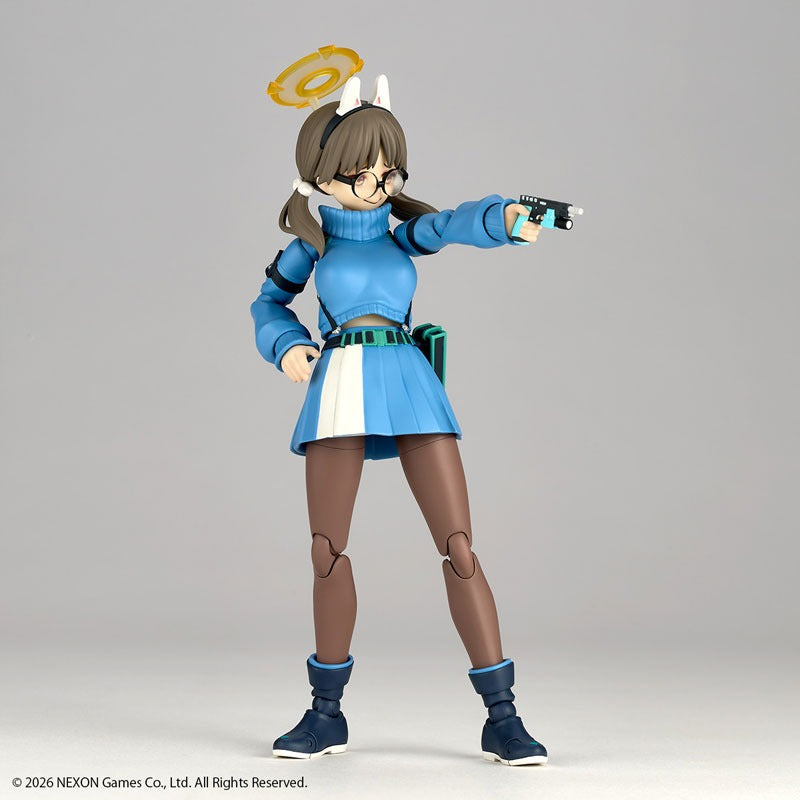 Kaiyodo Revoltech Blue Archive Moe Action Figure JAPAN OFFICIAL