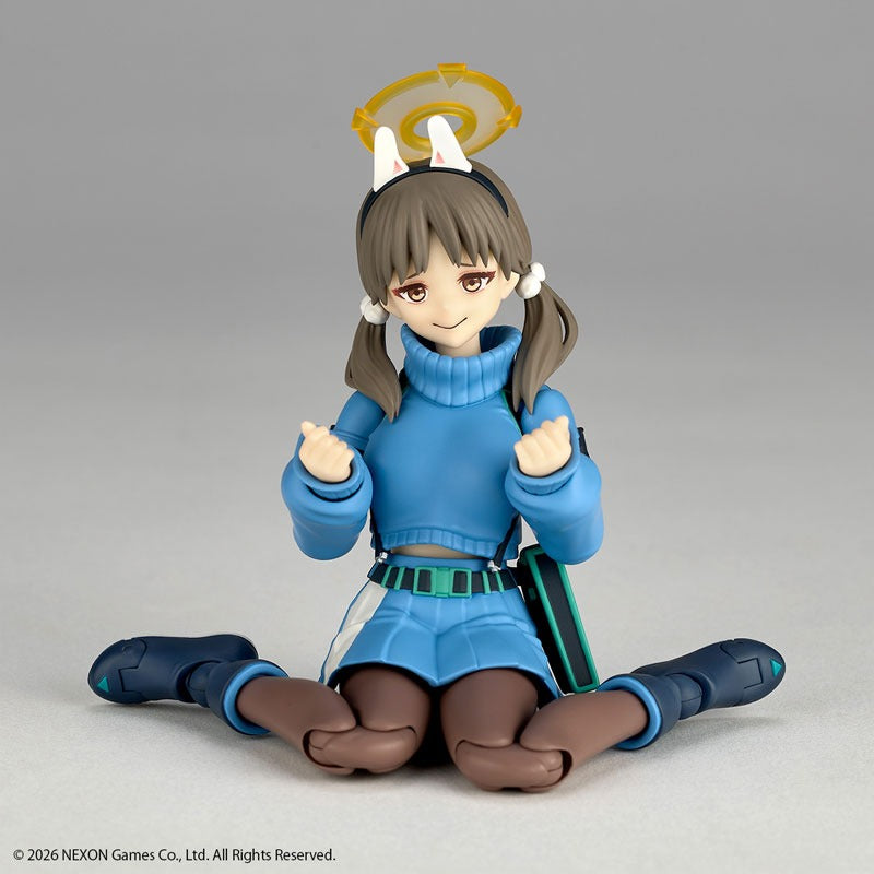 Kaiyodo Revoltech Blue Archive Moe Action Figure JAPAN OFFICIAL