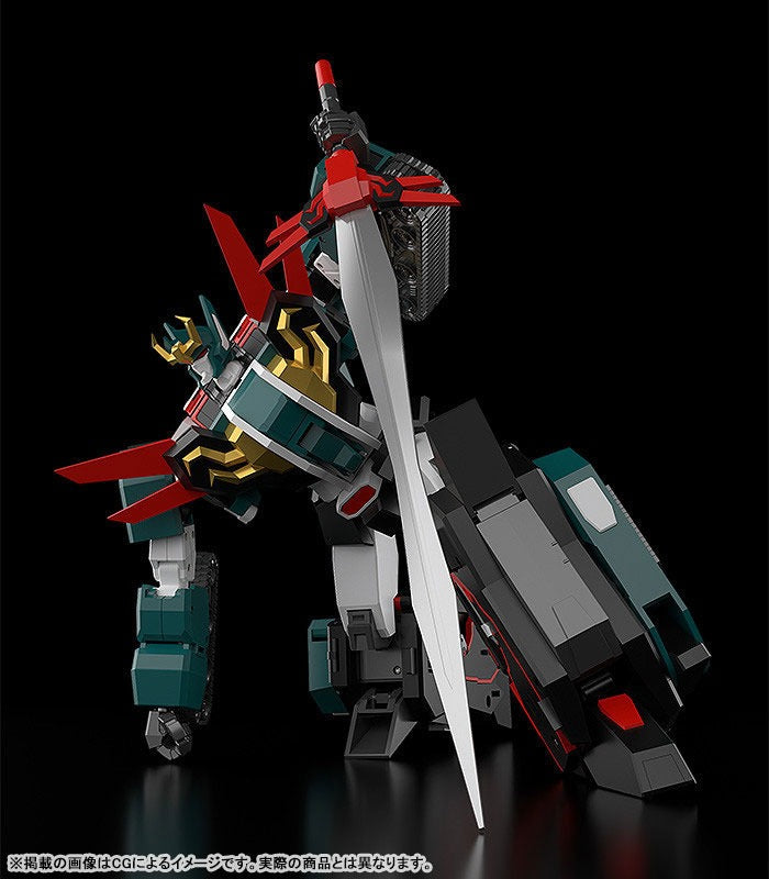 The Gattai The Brave Fighter of Legend Da-Garn Seven Changer Action Figure JAPAN