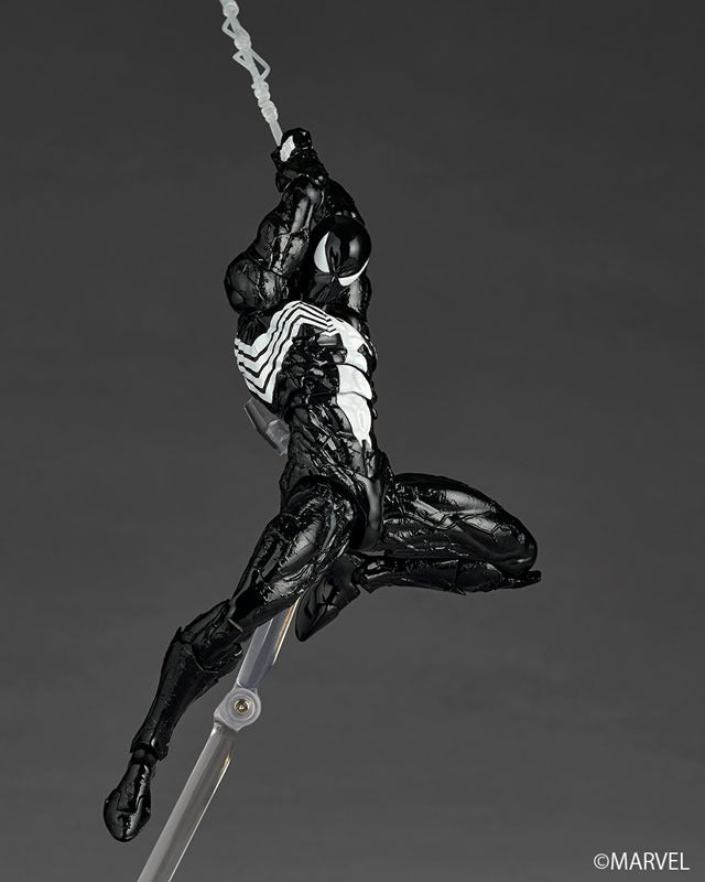 Kaiyodo Revoltech Amazing Yamaguchi Symbiote Spider Man Action Figure JAPAN