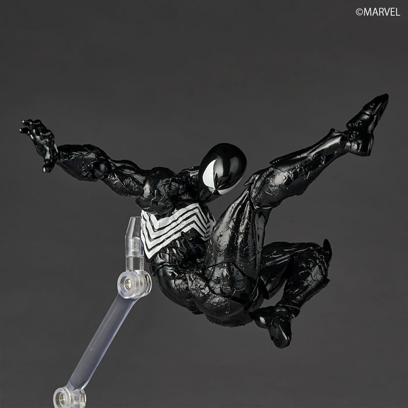 Kaiyodo Revoltech Amazing Yamaguchi Symbiote Spider Man Action Figure JAPAN