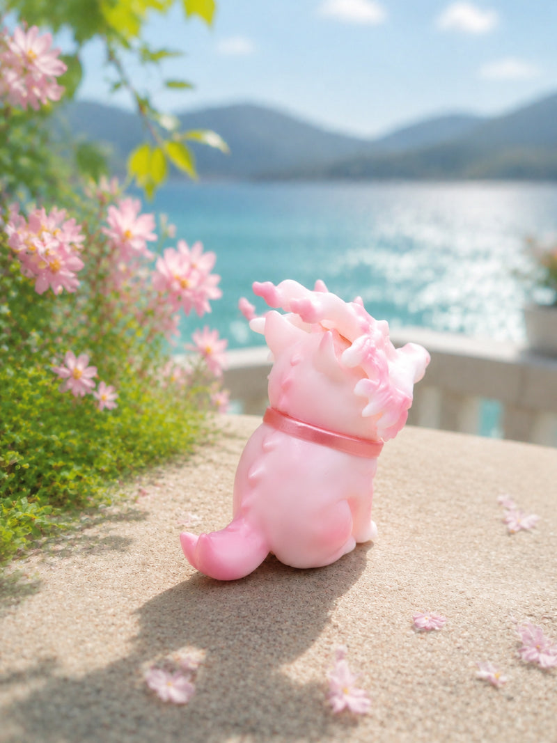 HOTRU Pink no Ryuu Chan Non Scale Figure JAPAN OFFICIAL