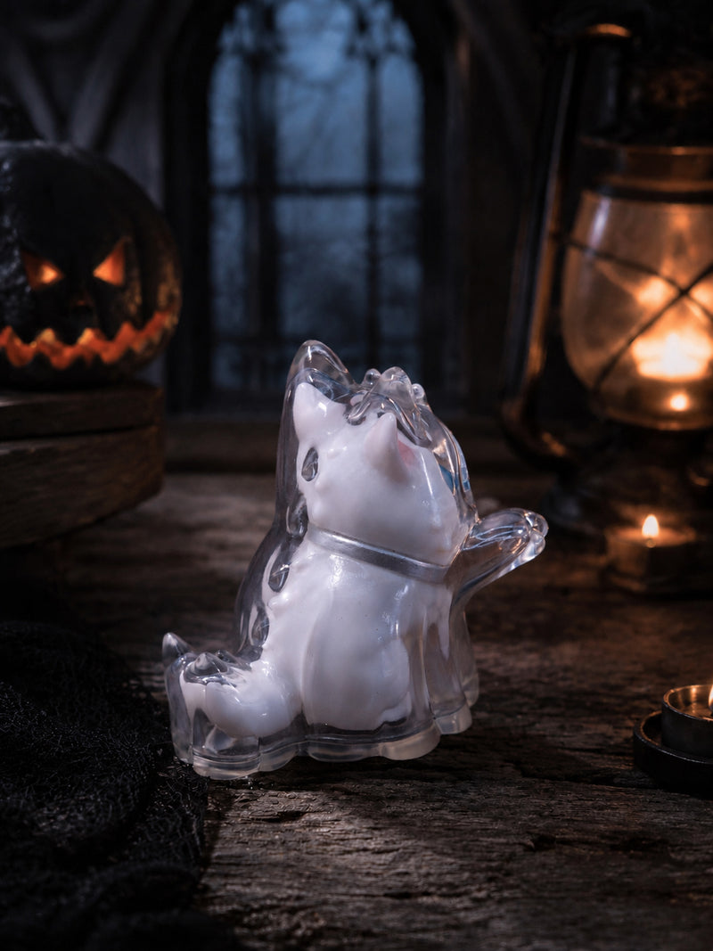 HOTRU Ghost Cat Transparent Ver. Non Scale Figure JAPAN OFFICIAL