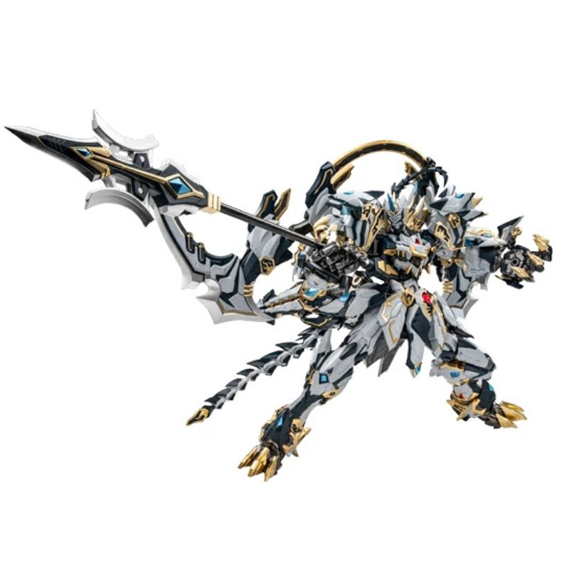 CD-02U Four Auspicious Beasts White Tiger Fighting Edition Alloy Figure JAPAN