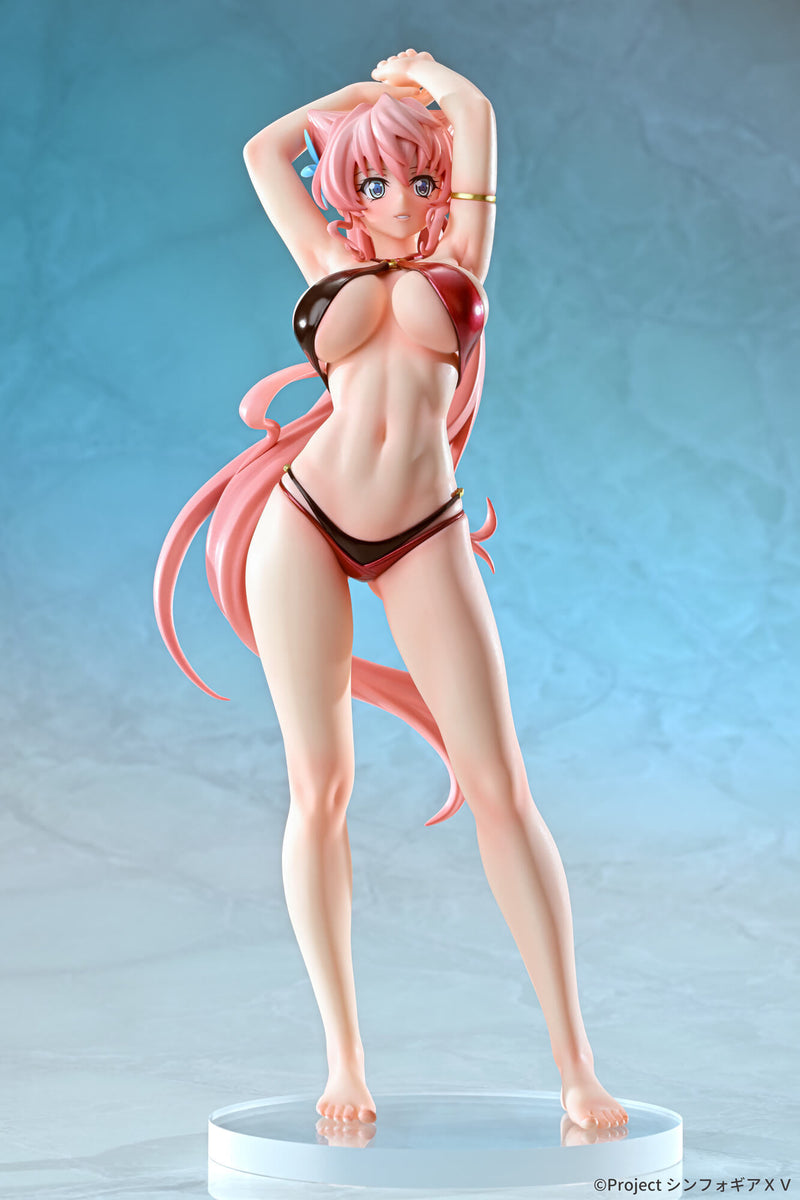 Q-six Senki Zesshou Symphogear XV Maria Cadenzavna Eve Bikini Style 1/7 Figure