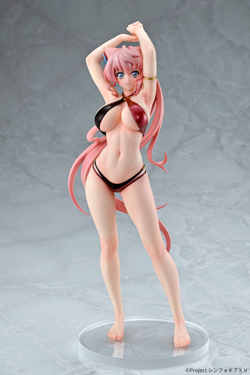 Q-six Senki Zesshou Symphogear XV Maria Cadenzavna Eve Bikini Style 1/7 Figure