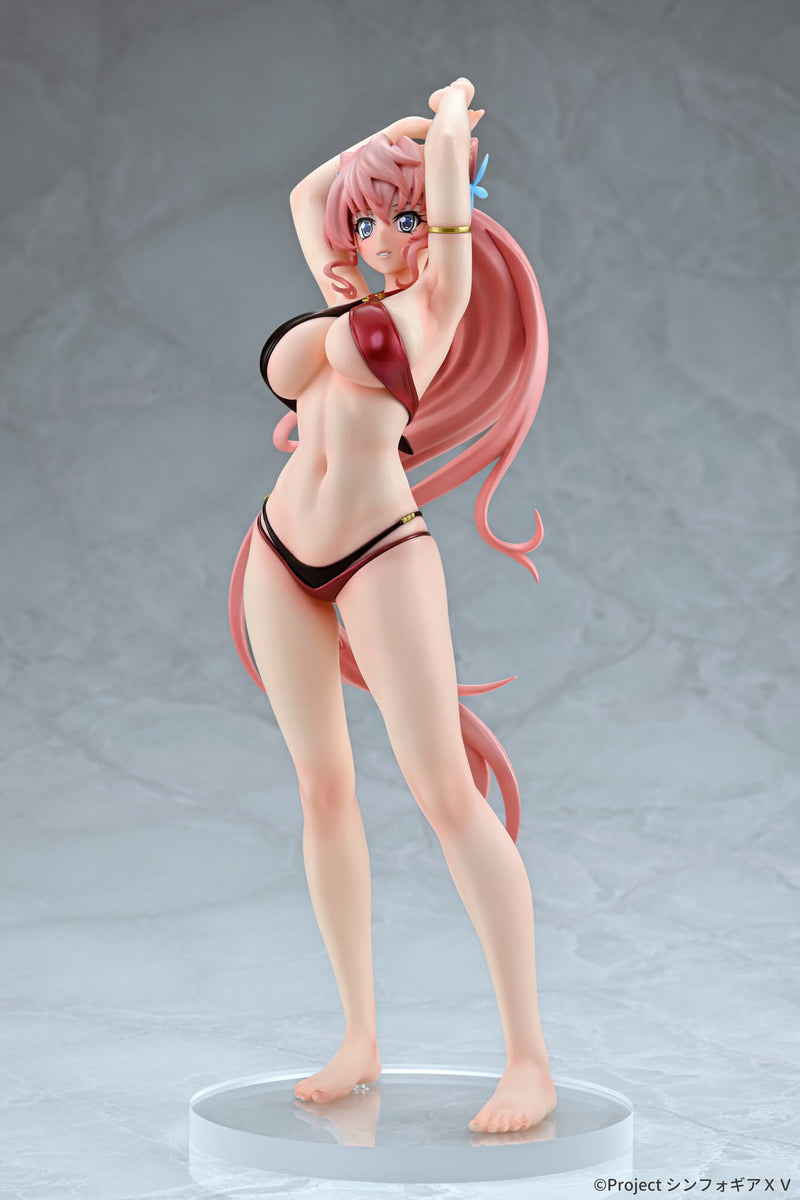 Q-six Senki Zesshou Symphogear XV Maria Cadenzavna Eve Bikini Style 1/7 Figure