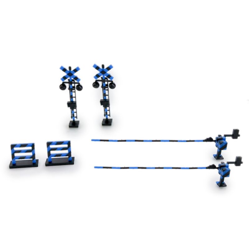 Pop na Isekai Series 2 Color Mold Railway Crossing Blue x Black 1/80 Model Kit