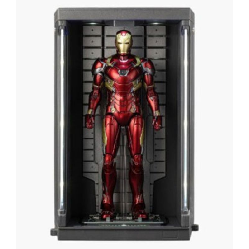 ZD Toys Iron Man MK46 & Hall of Armor with Hologram Effect Figure JAPAN OFFICIAL