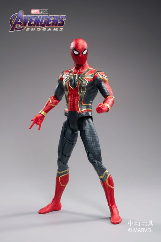 ZD Toys Iron Spider Man S 14 Inch Action Figure JAPAN OFFICIAL