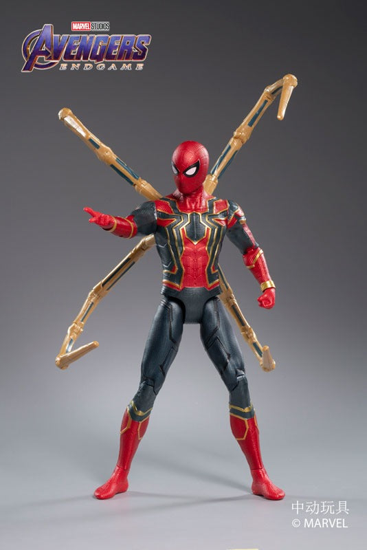 ZD Toys Iron Spider Man S 14 Inch Action Figure JAPAN OFFICIAL