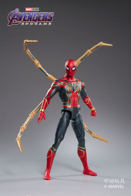 ZD Toys Iron Spider Man S 14 Inch Action Figure JAPAN OFFICIAL