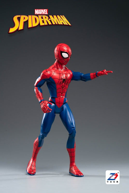 ZD Toys Classic Spider Man S 14 Inch Action Figure JAPAN OFFICIAL