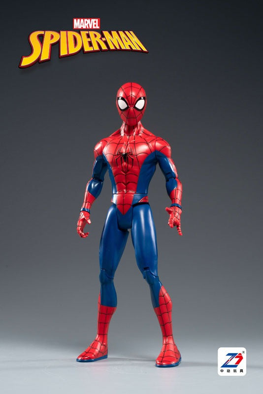 ZD Toys Classic Spider Man S 14 Inch Action Figure JAPAN OFFICIAL