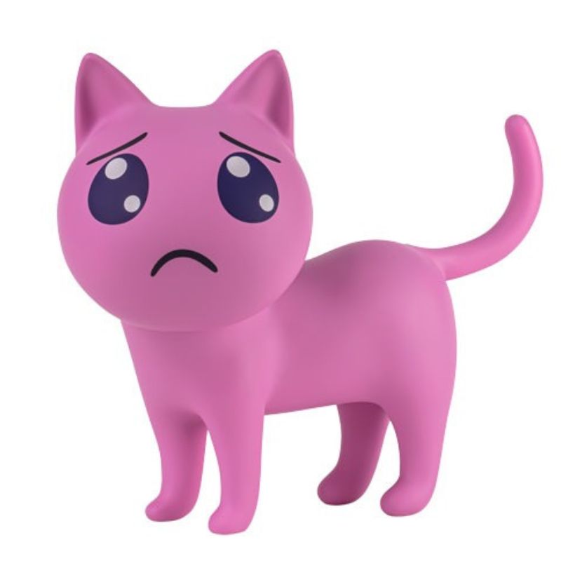 Medicos Entertainment NEEDY STREAMER OVERLOAD :( Cat Soft Vinyl Figure JAPAN