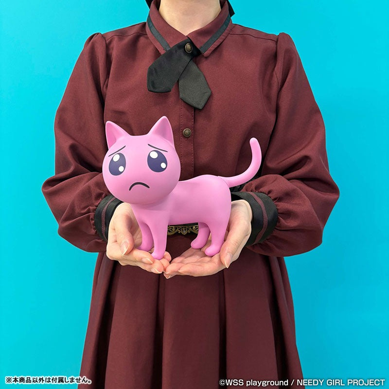 Medicos Entertainment NEEDY STREAMER OVERLOAD :( Cat Soft Vinyl Figure JAPAN