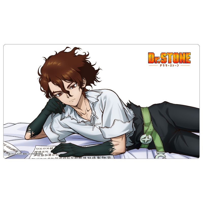 Matsumoto Shouji Dr. STONE Sai Nanami New Illustration Rubber Mat JAPAN OFFICIAL