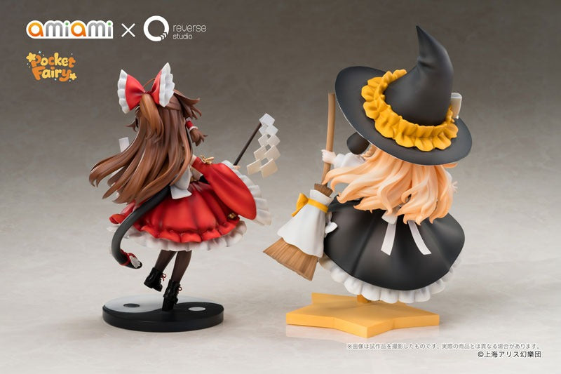 Reverse Palm Spirit Touhou Project Reimu Hakurei & Marisa Kirisame Figure JAPAN