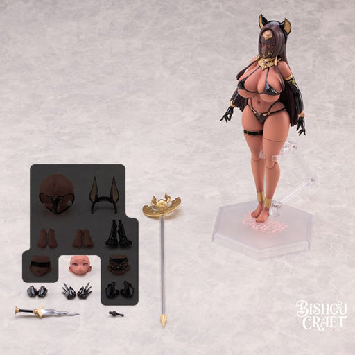 BISHOUCRAFT Isekai Emaki Egyptian Goddess Bastet 1/12 Action Figure JAPAN