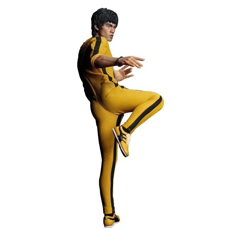 INART Bruce Lee Yellow Jumpsuit 1/6 Action Figure JAPAN OFFICIAL