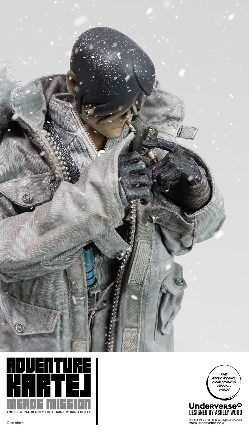 Cold Bugger Adventure Merde Mission Single Figure Version 1/6 Action Figure