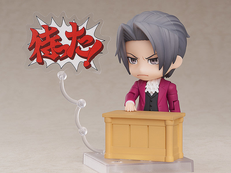 Good Smile Company Nendoroid Ace Attorney Miles Edgeworth Action Figure JAPAN