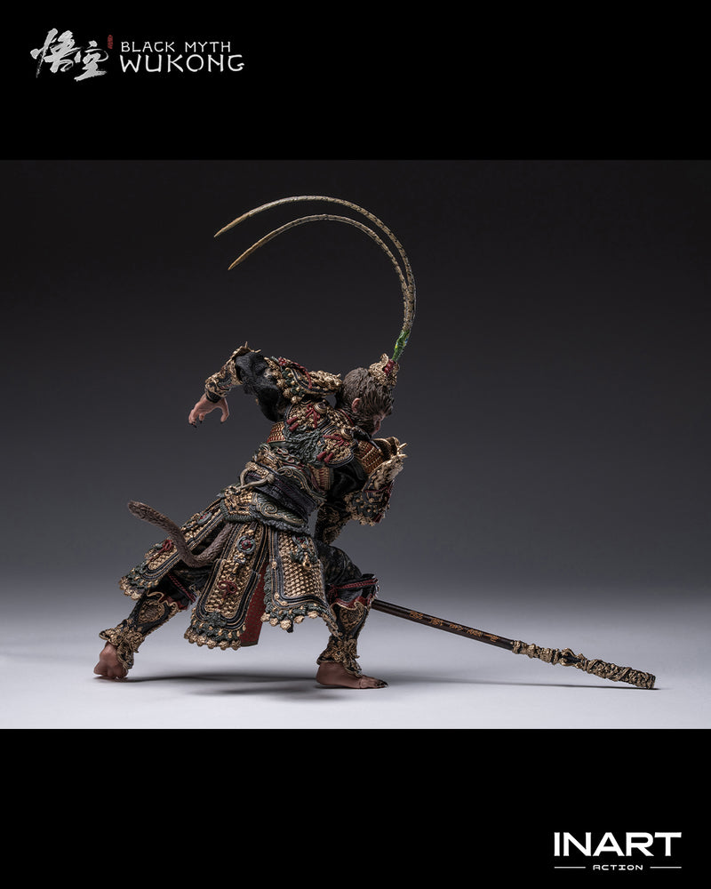 Black Myth Wukong Destined One Qitian Dasheng Golden Armor 1/12 Action Figure