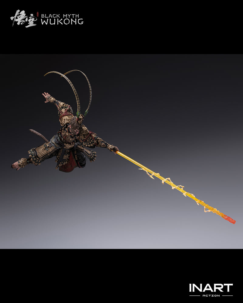 Black Myth Wukong Destined One Qitian Dasheng Golden Armor 1/12 Action Figure