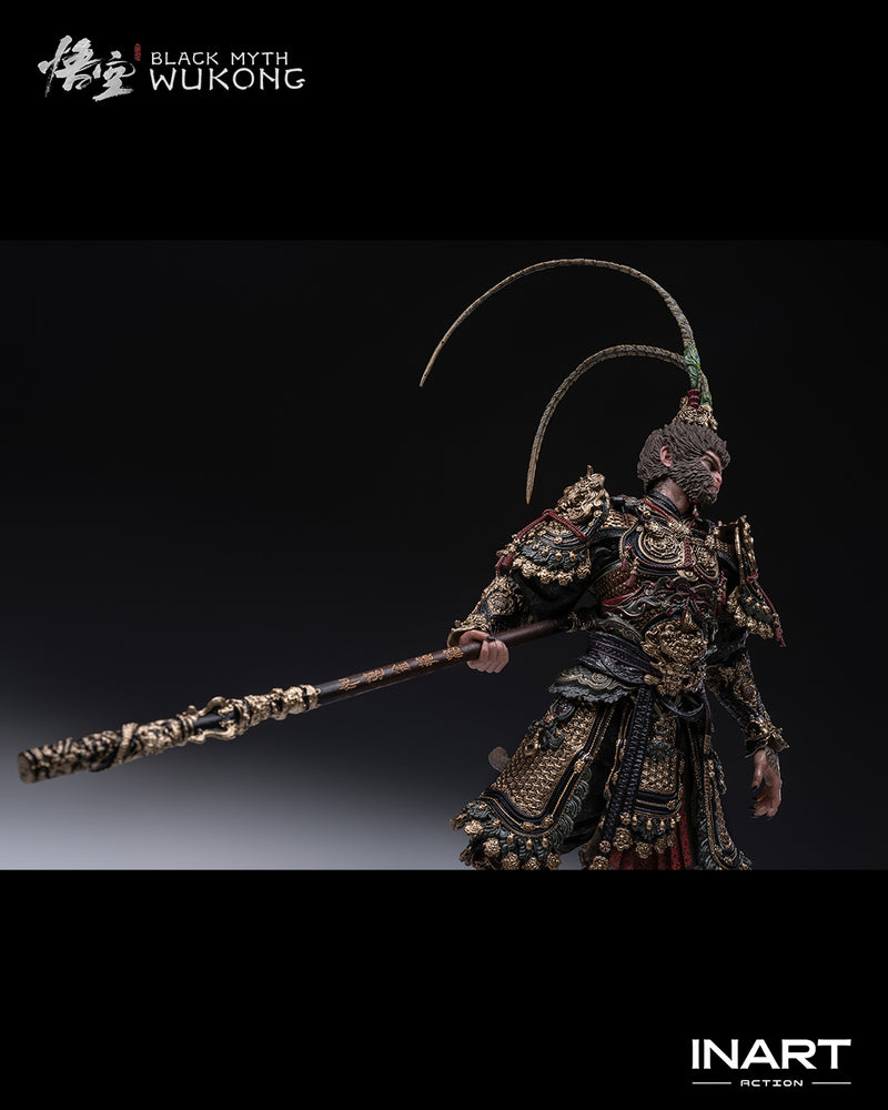 Black Myth Wukong Destined One Qitian Dasheng Golden Armor 1/12 Action Figure