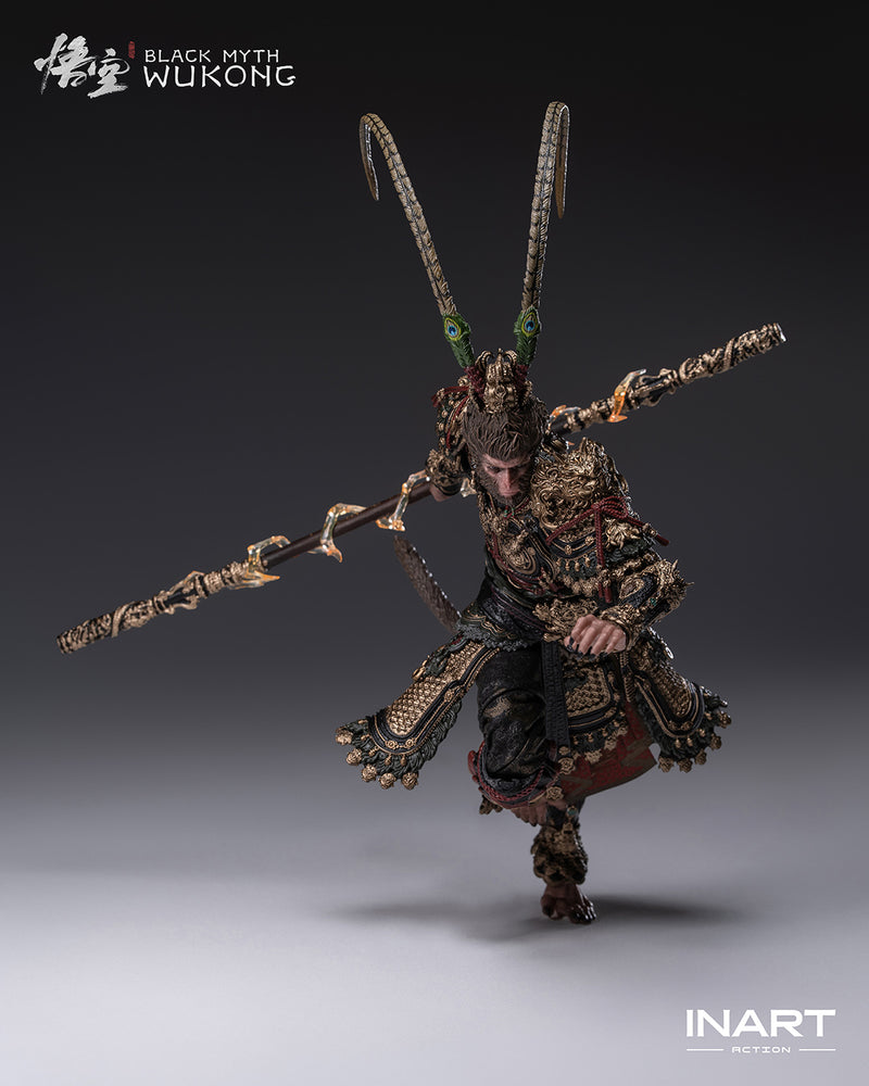 Black Myth Wukong Destined One Qitian Dasheng Golden Armor 1/12 Action Figure