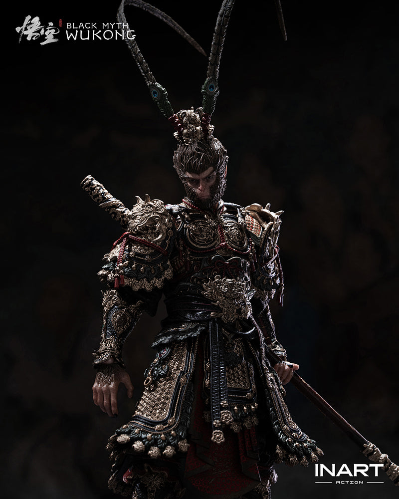 Black Myth Wukong Destined One Qitian Dasheng Golden Armor 1/12 Action Figure