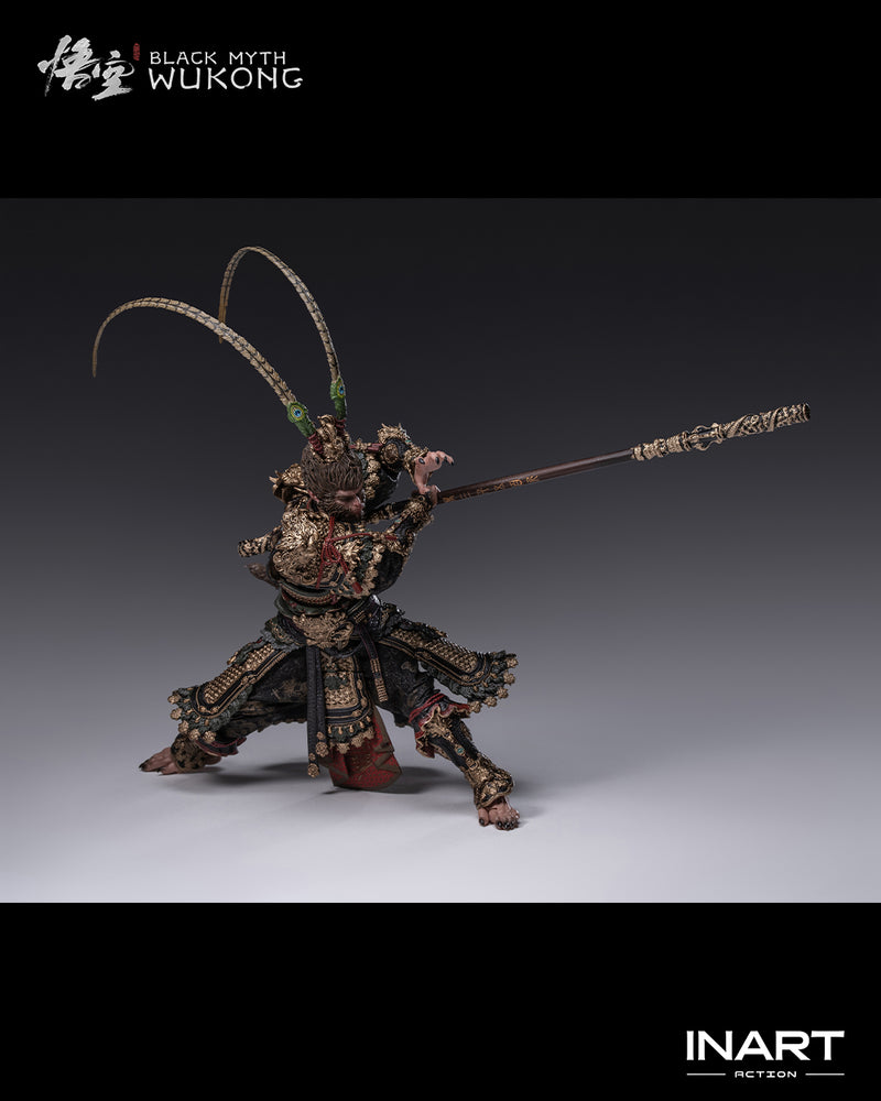 Black Myth Wukong Destined One Qitian Dasheng Golden Armor 1/12 Action Figure