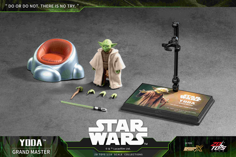 ZD Toys Star Wars Yoda Action Figure JAPAN OFFICIAL
