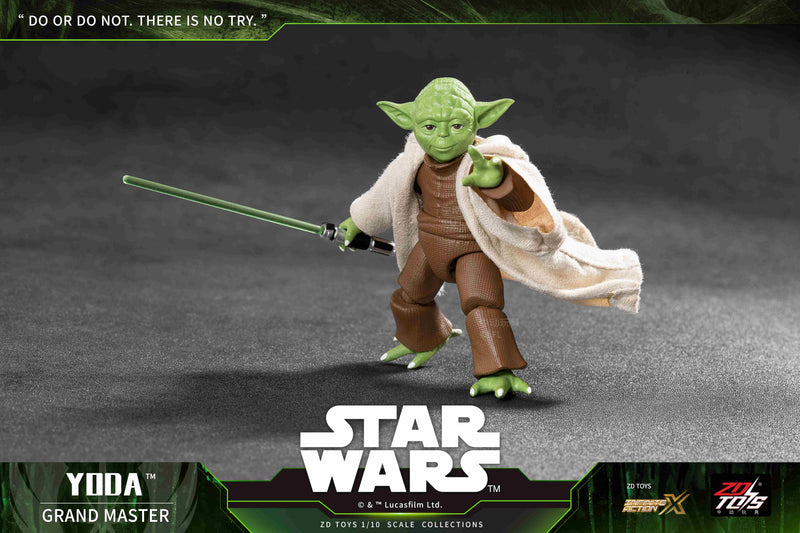 ZD Toys Star Wars Yoda Action Figure JAPAN OFFICIAL
