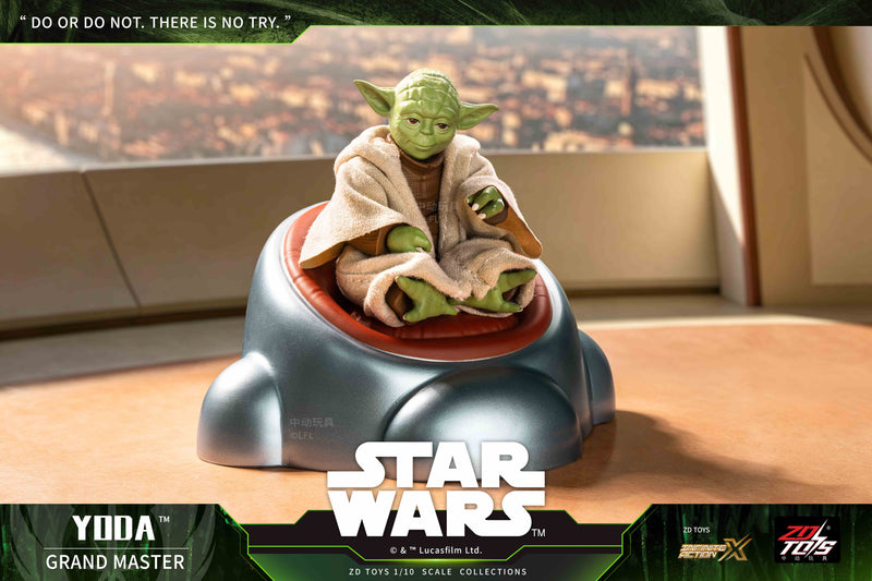 ZD Toys Star Wars Yoda Action Figure JAPAN OFFICIAL