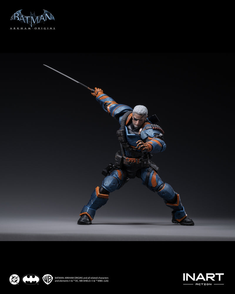 INART Action Batman Arkham Origins Deathstroke Action Figure JAPAN OFFICIAL