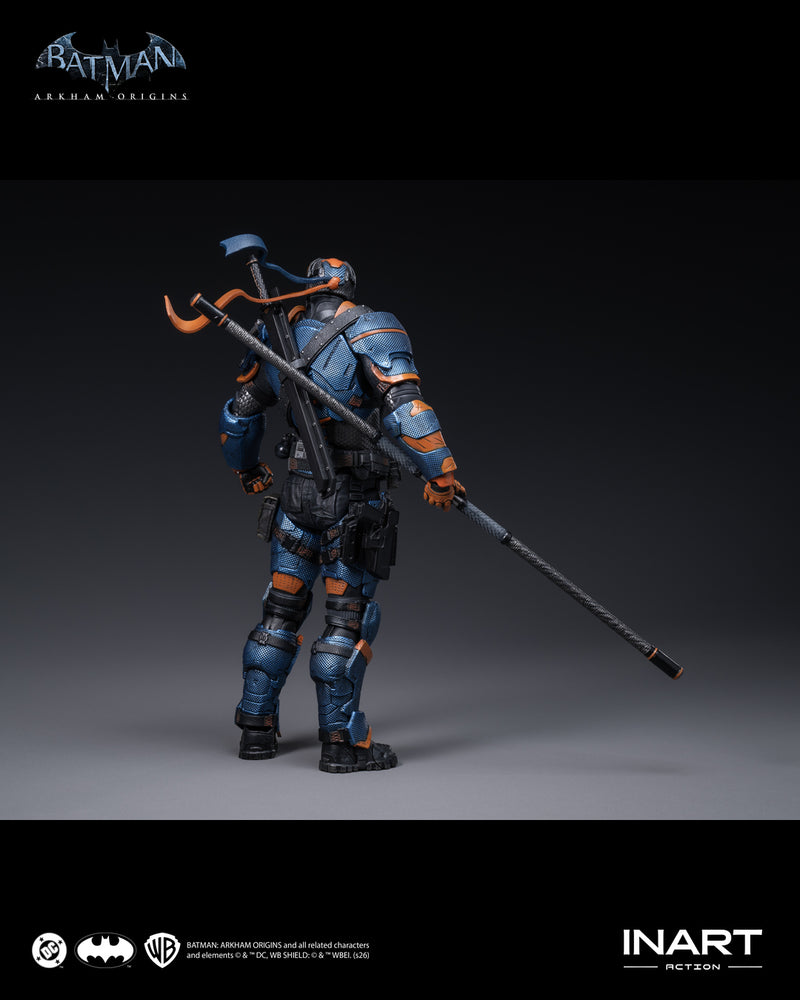 INART Action Batman Arkham Origins Deathstroke Action Figure JAPAN OFFICIAL