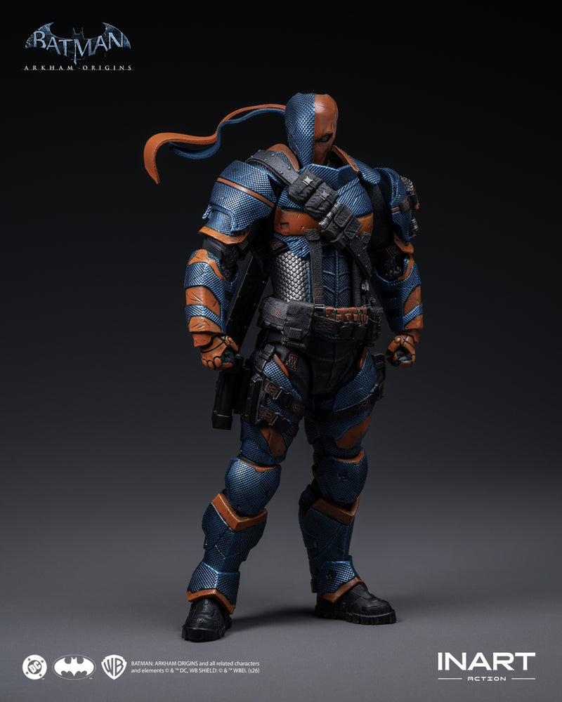 INART Action Batman Arkham Origins Deathstroke Action Figure JAPAN OFFICIAL