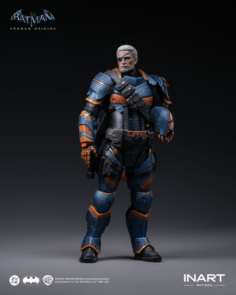 INART Action Batman Arkham Origins Deathstroke Action Figure JAPAN OFFICIAL