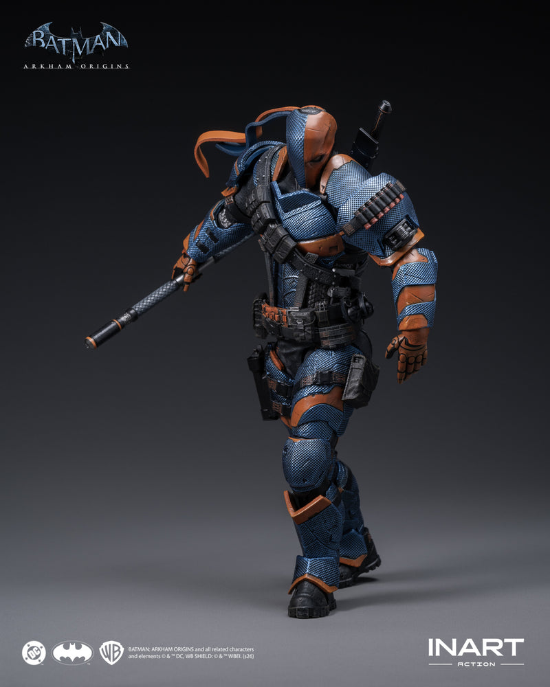INART Action Batman Arkham Origins Deathstroke Action Figure JAPAN OFFICIAL
