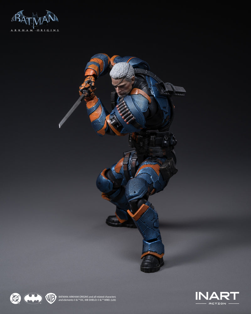 INART Action Batman Arkham Origins Deathstroke Action Figure JAPAN OFFICIAL