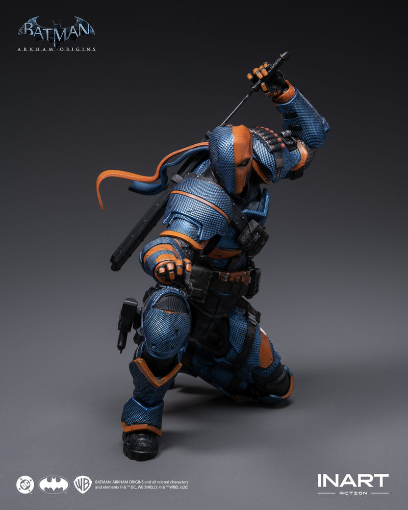 INART Action Batman Arkham Origins Deathstroke Action Figure JAPAN OFFICIAL