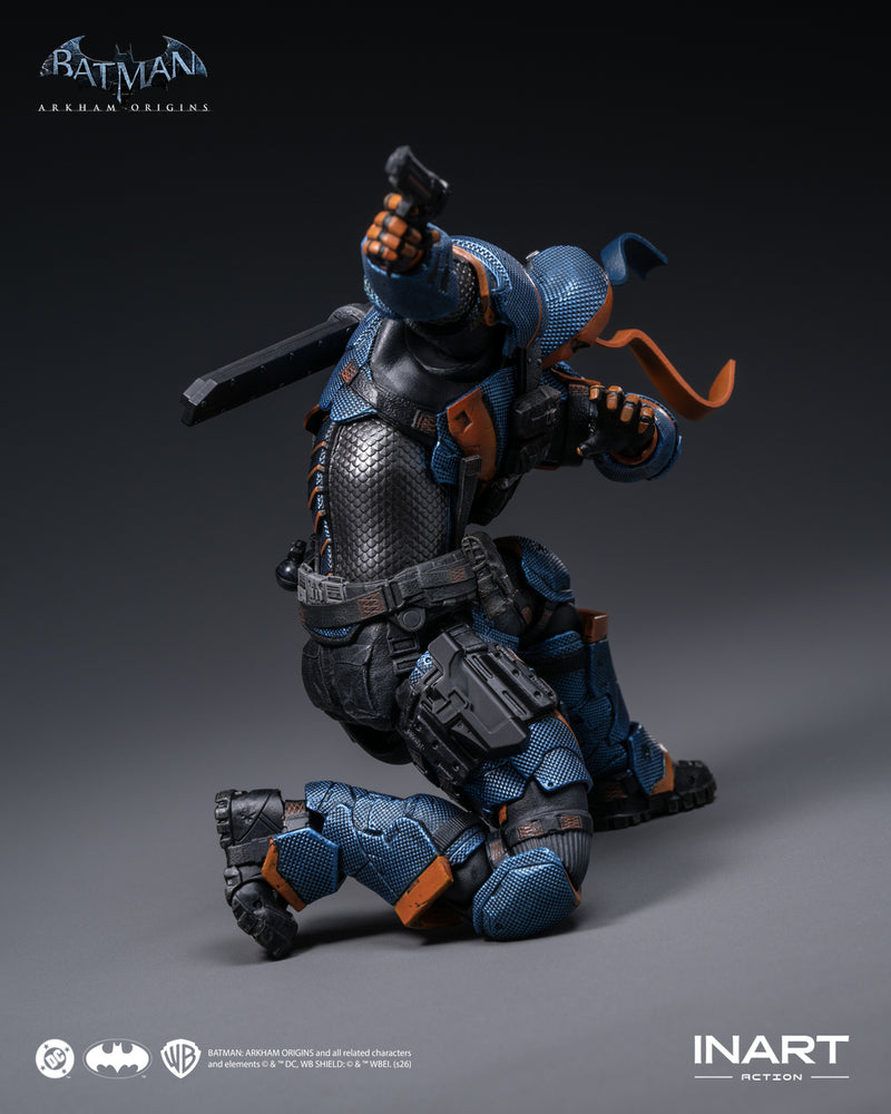 INART Action Batman Arkham Origins Deathstroke Action Figure JAPAN OFFICIAL