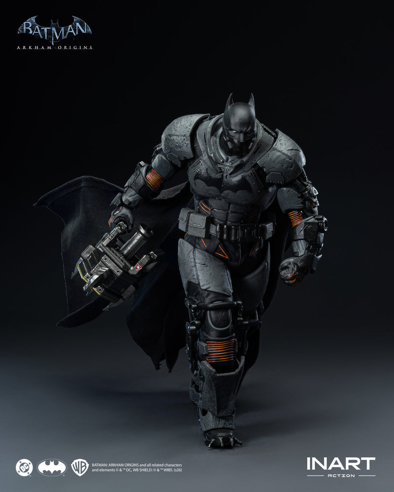 INART Action Batman Arkham Origins Batman XE Suit Action Figure JAPAN OFFICIAL