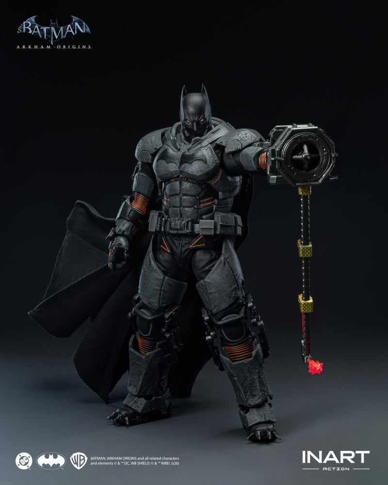 INART Action Batman Arkham Origins Batman XE Suit Action Figure JAPAN OFFICIAL