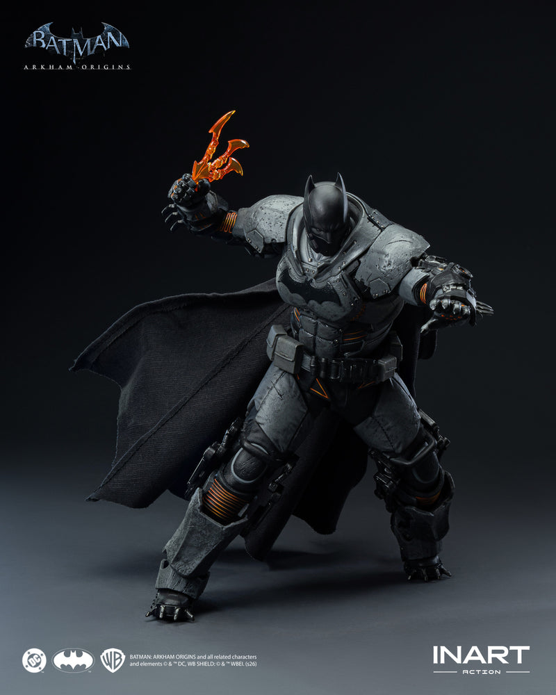 INART Action Batman Arkham Origins Batman XE Suit Action Figure JAPAN OFFICIAL
