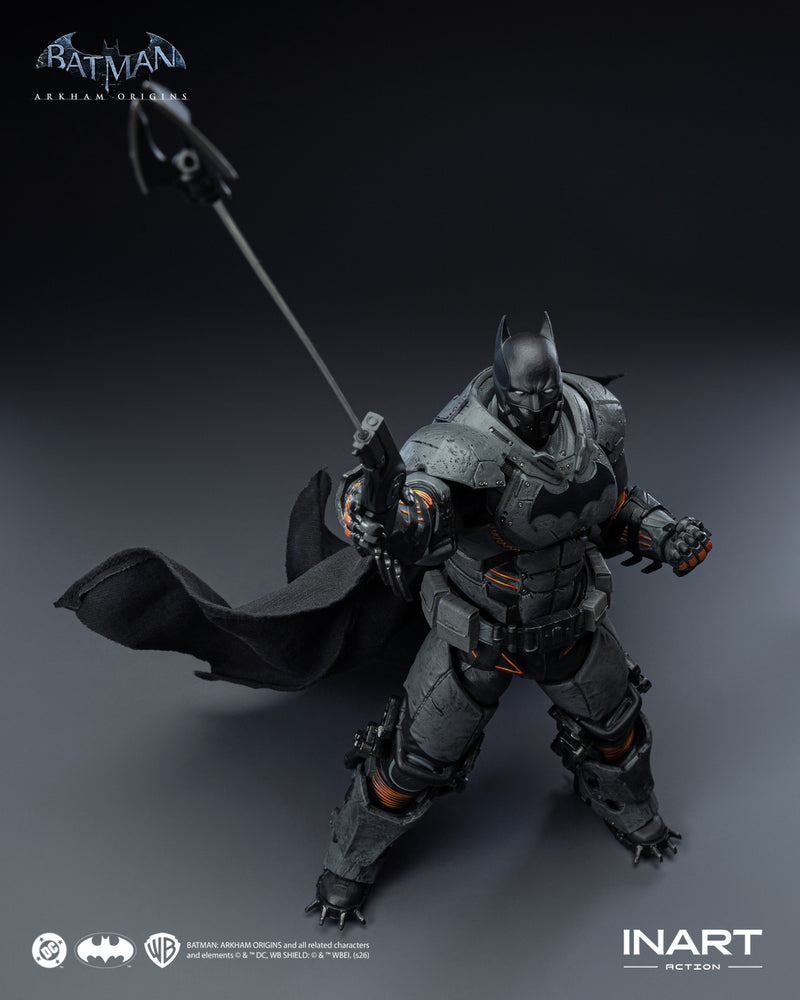 INART Action Batman Arkham Origins Batman XE Suit Action Figure JAPAN OFFICIAL