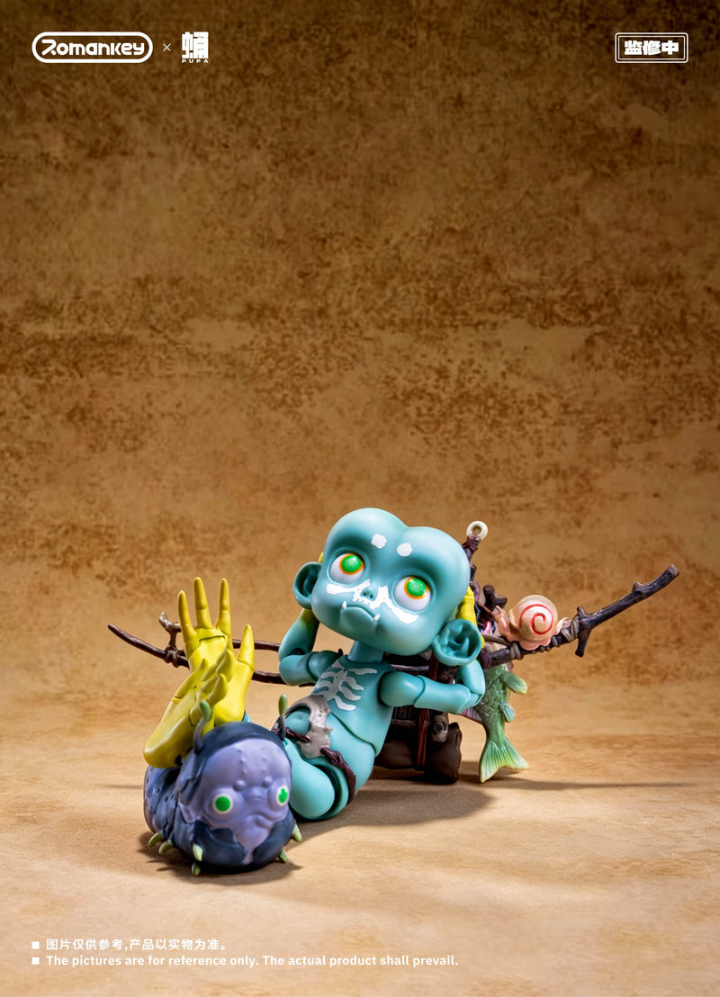 Romankey Pupa Series PPX001 Jiji 1/12 Action Figure JAPAN OFFICIAL