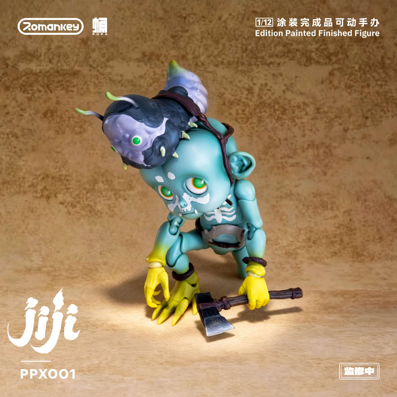 Romankey Pupa Series PPX001 Jiji 1/12 Action Figure JAPAN OFFICIAL