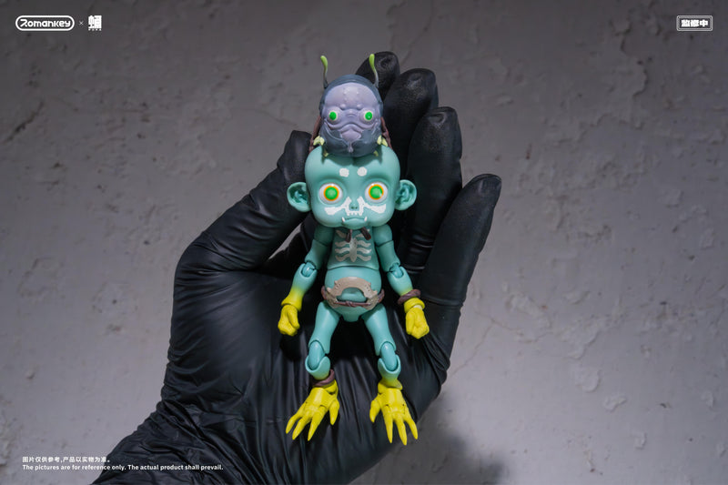 Romankey Pupa Series PPX001 Jiji 1/12 Action Figure JAPAN OFFICIAL